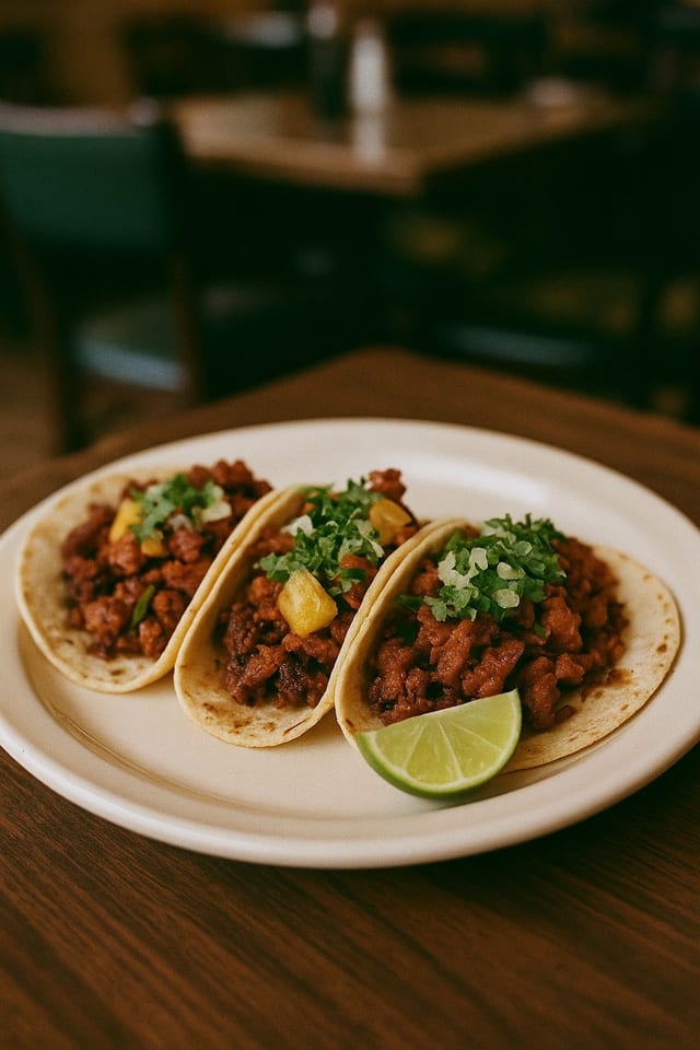 Tacos al Pastor.