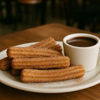Churros con Chocolate